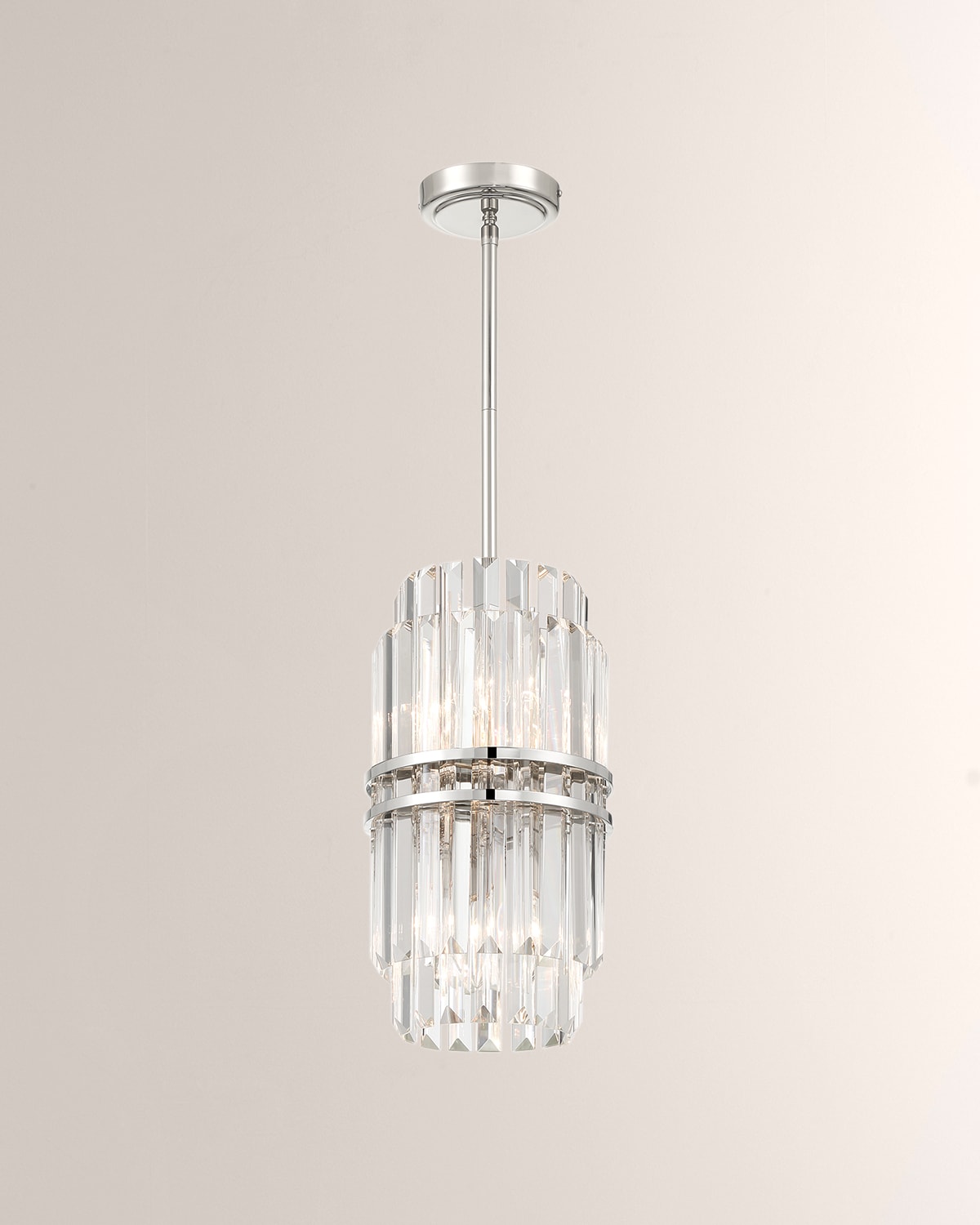 Crystorama Hayes 4-Light Pendant Chandelier