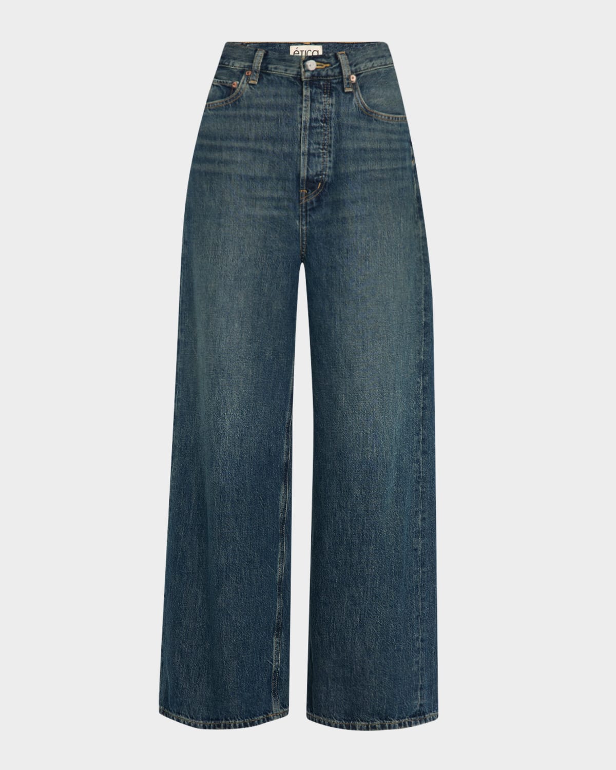 Etica Marley Ultra High-rise Baggy Jeans In Terranea | ModeSens