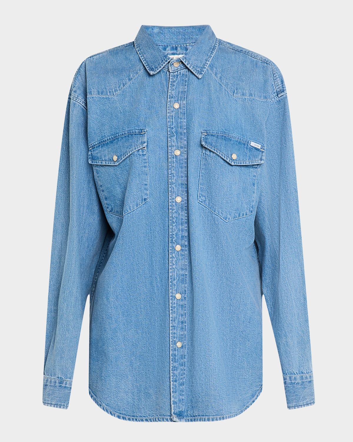MOTHER ALL MY EXES DENIM SHIRT 