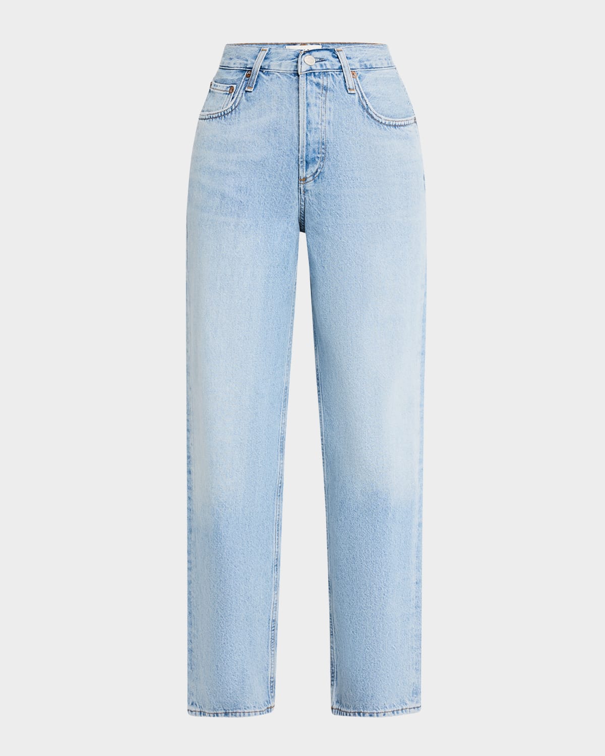 Agolde V-waist Baggy Jeans In Prevail