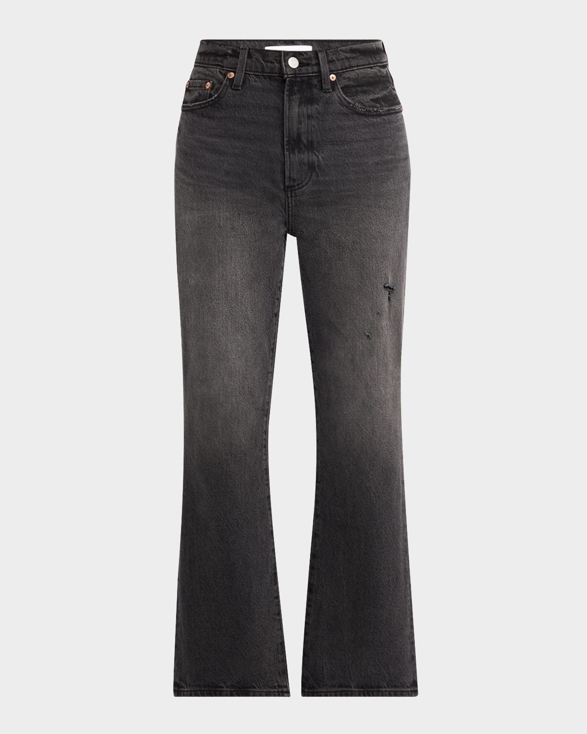 Ally High-Rise Vintage Ankle Bootcut Jeans