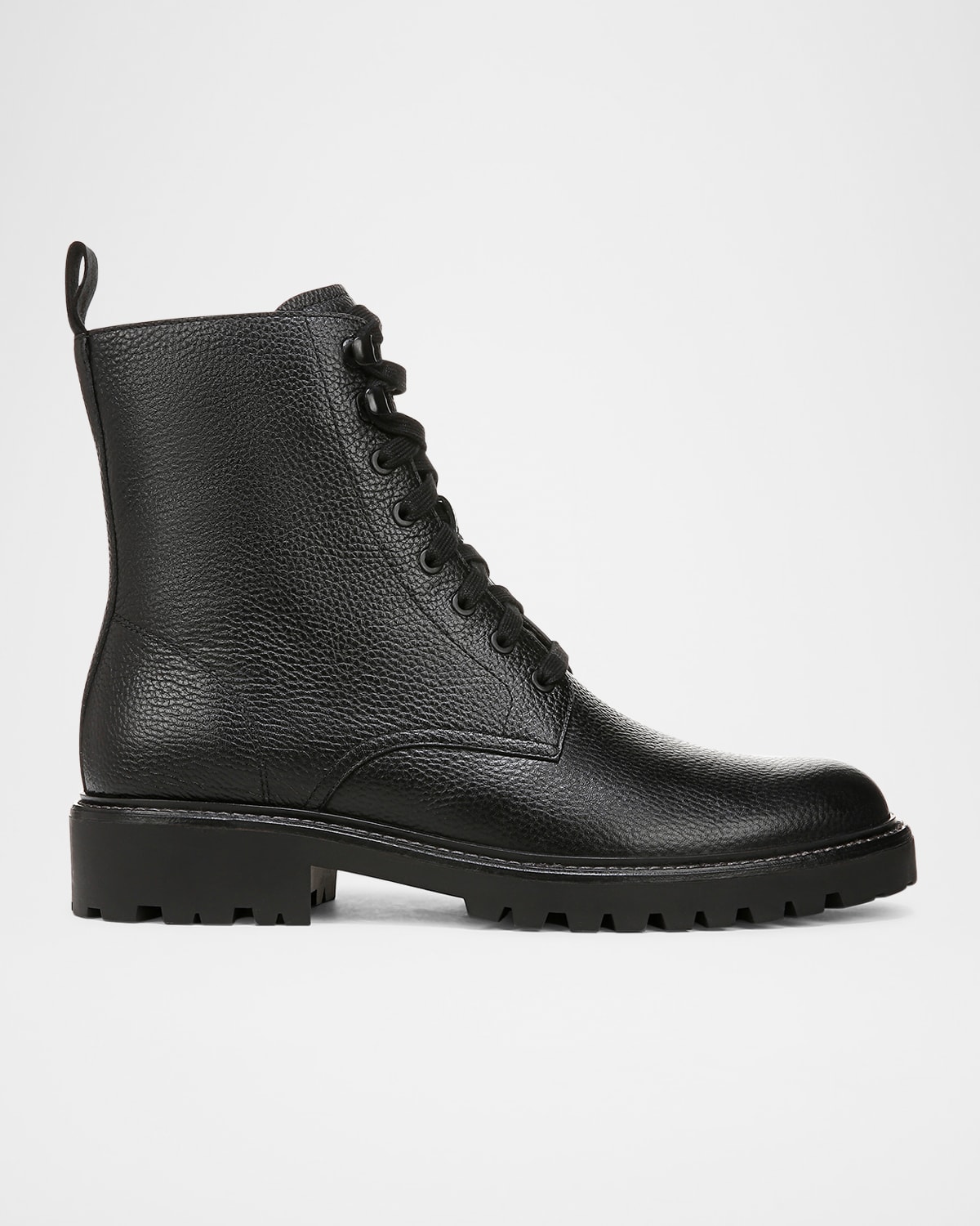Vince Dominic Plain Toe Boot In Black