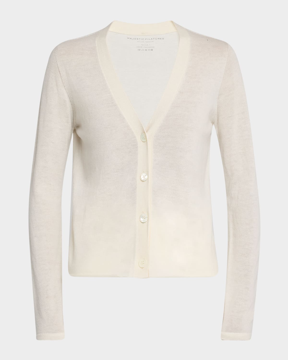 Majestic Machine Washable Cashmere Cardigan