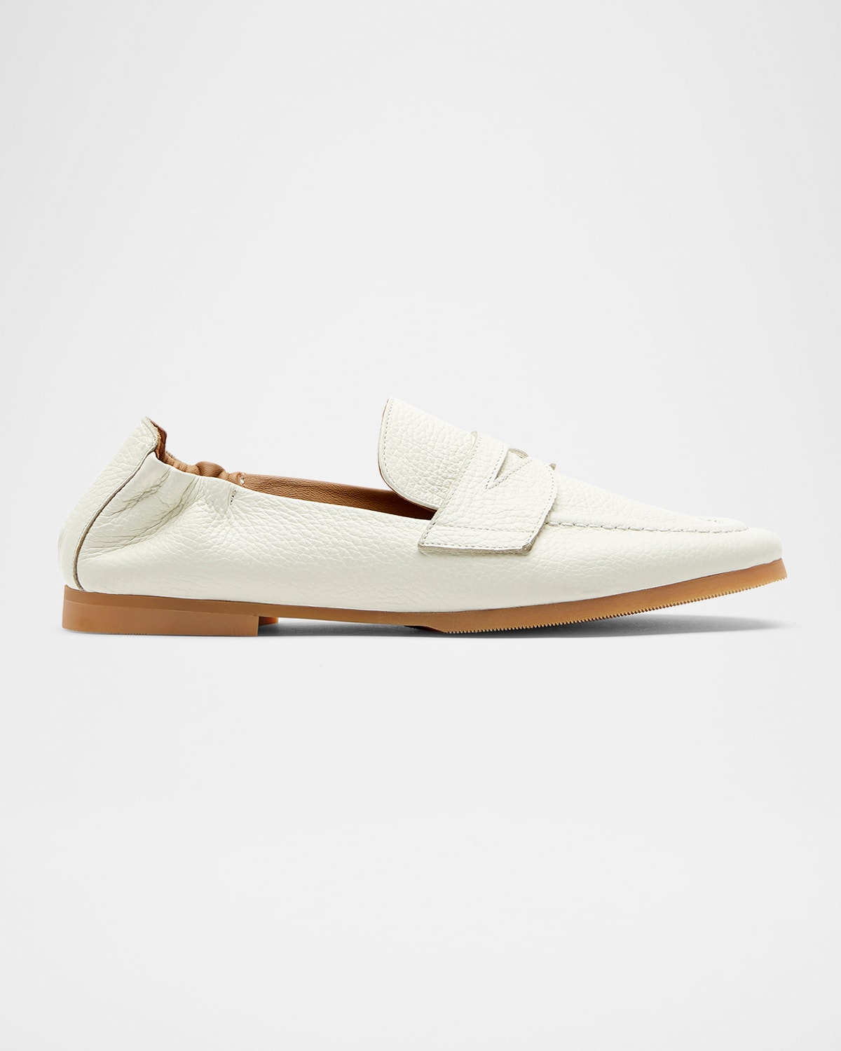 Kitson Leather Penny Loafers