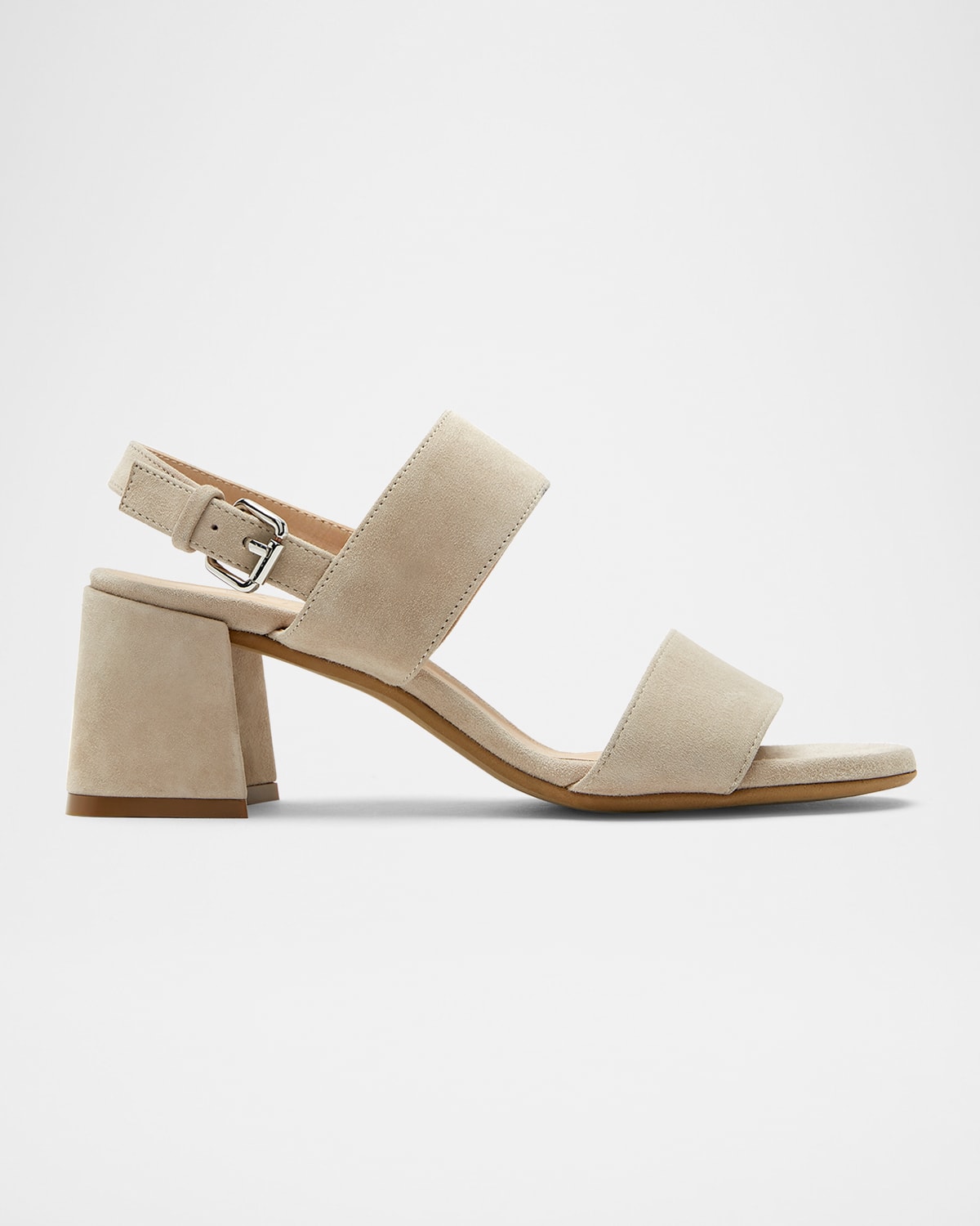 Flemming Suede Dual-Strap Slingback Sandals