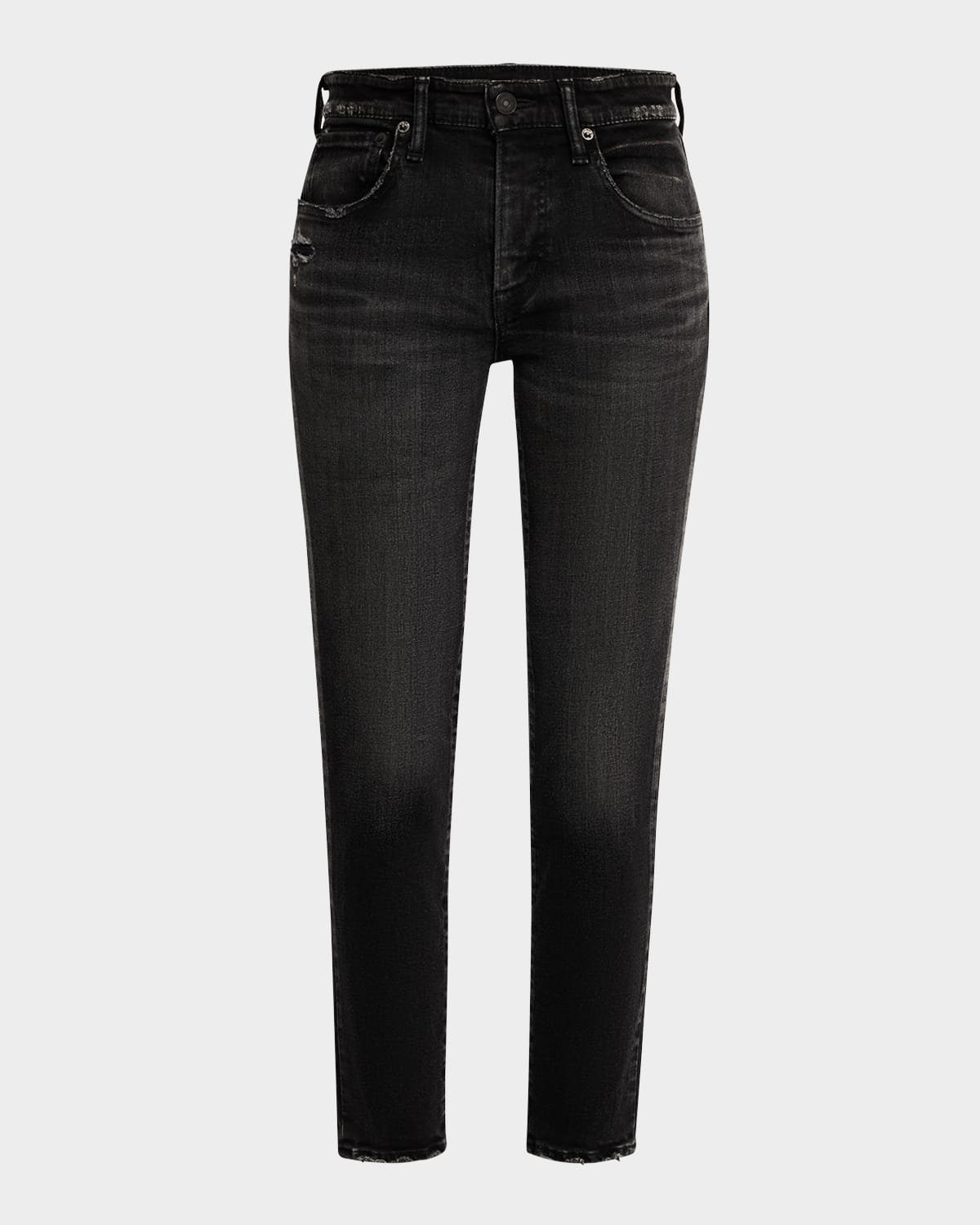 Moussy Vintage Pickels Skinny Jeans In Blk