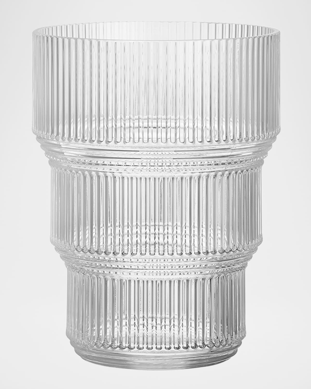 Kosta Boda Pavilion Tulip Vase, Clear In Clear