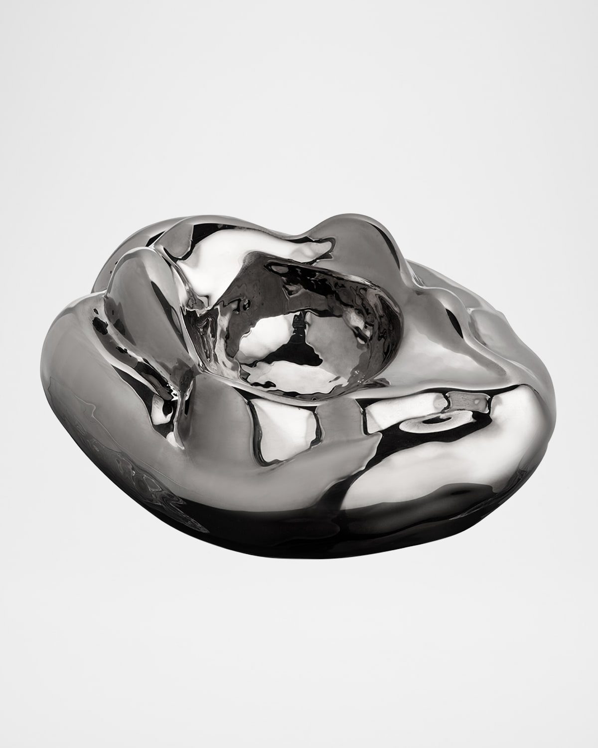 Kosta Boda Snippan Decorative Object By Asa Jungnelius In Platinum