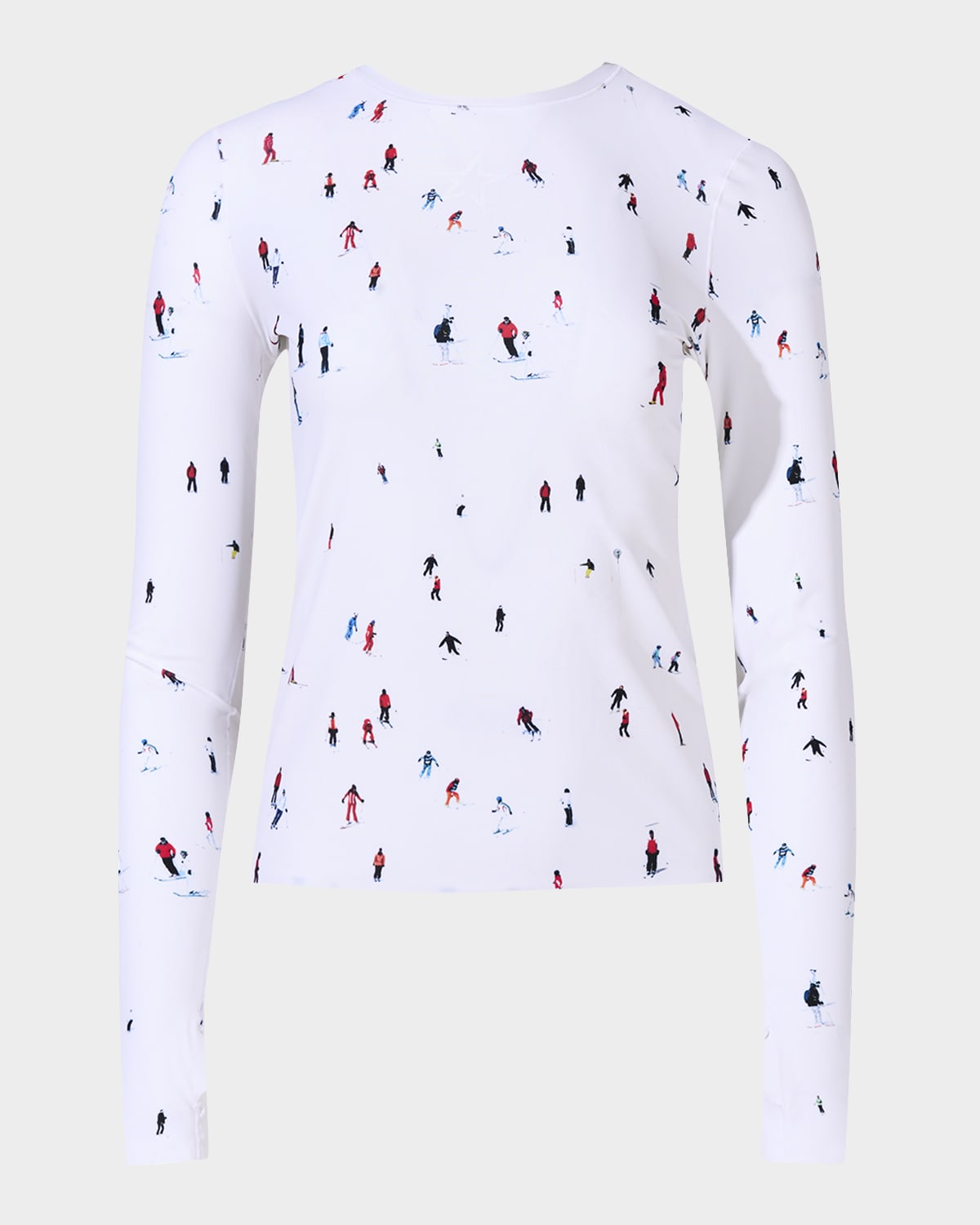 Perfect Moment Pm X Dede Johnston Compression Base Layer Top Xl In Dede Ski Print