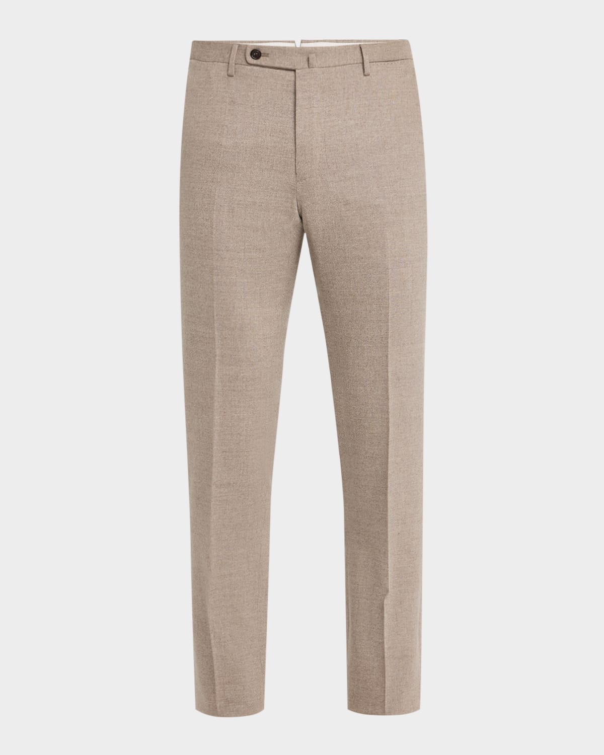 INCOTEX MEN'S COLORED WOOL TWILL DRESS PANTS 