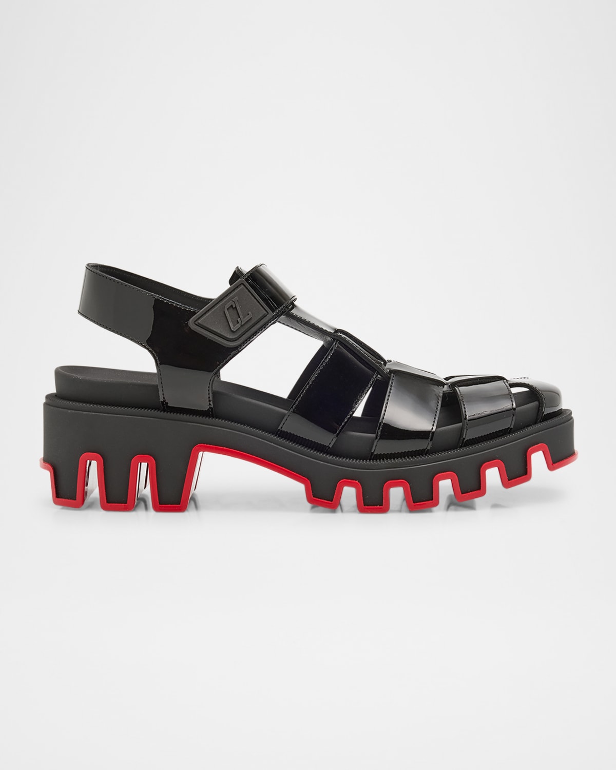 Men's Meduzz Dune 35 Patent Leather Fisherman Sandals