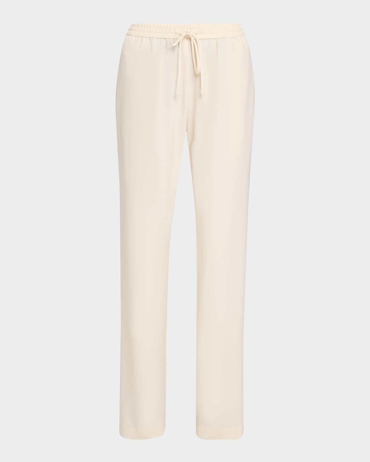 ENZA COSTA CREPE DRAWSTRING RESORT PANTS 