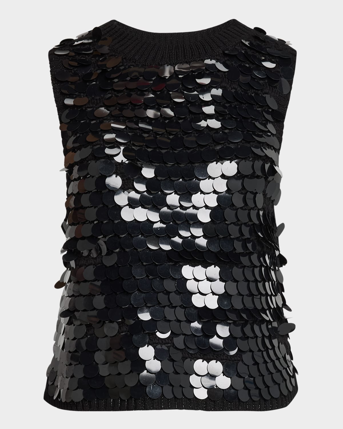 Cora Sequin Crochet Tank