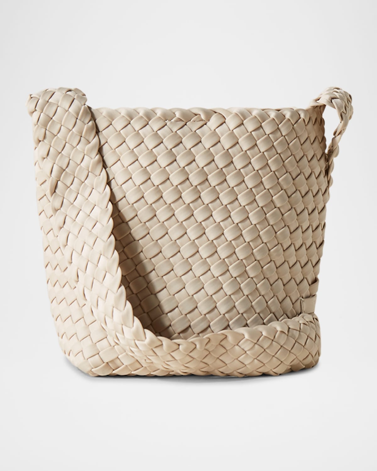 NAGHEDI LAGUNA WOVEN CROSSBODY BAG 
