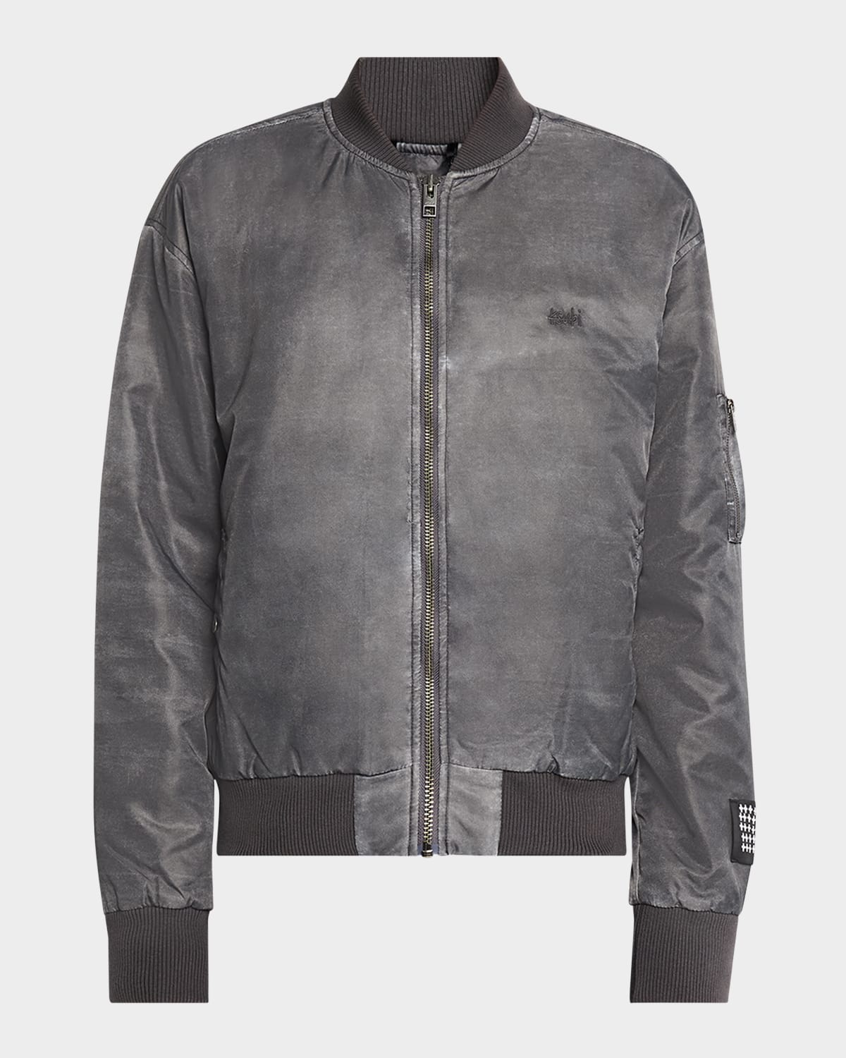KSUBI MEN'S OVERDYED ROYALTY BOMBER JACKET 