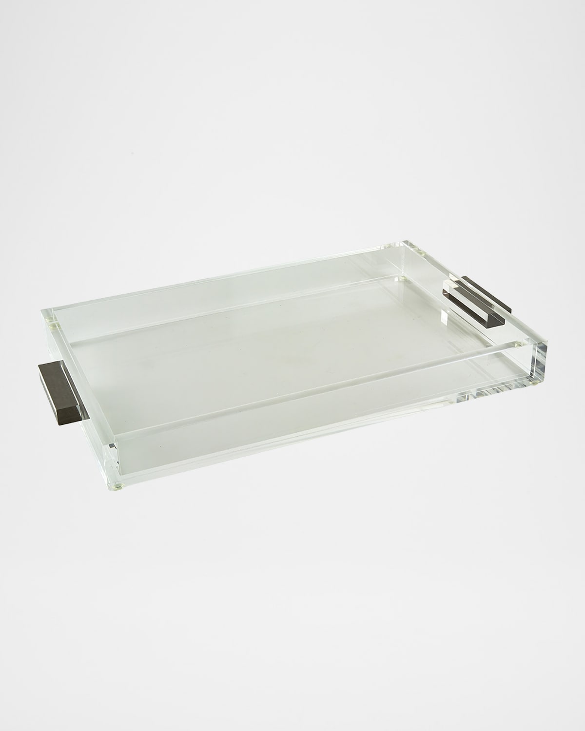 Tizo Clear Tray In Silver