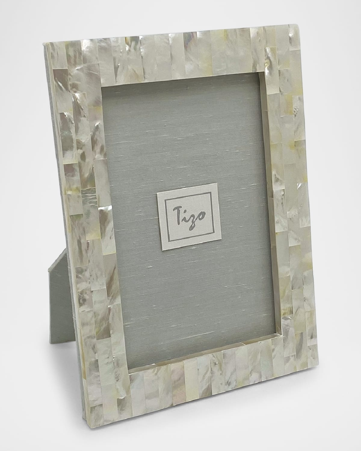 Tizo Mother Of Pearl 8 X 10 Picture Frame In Natural White