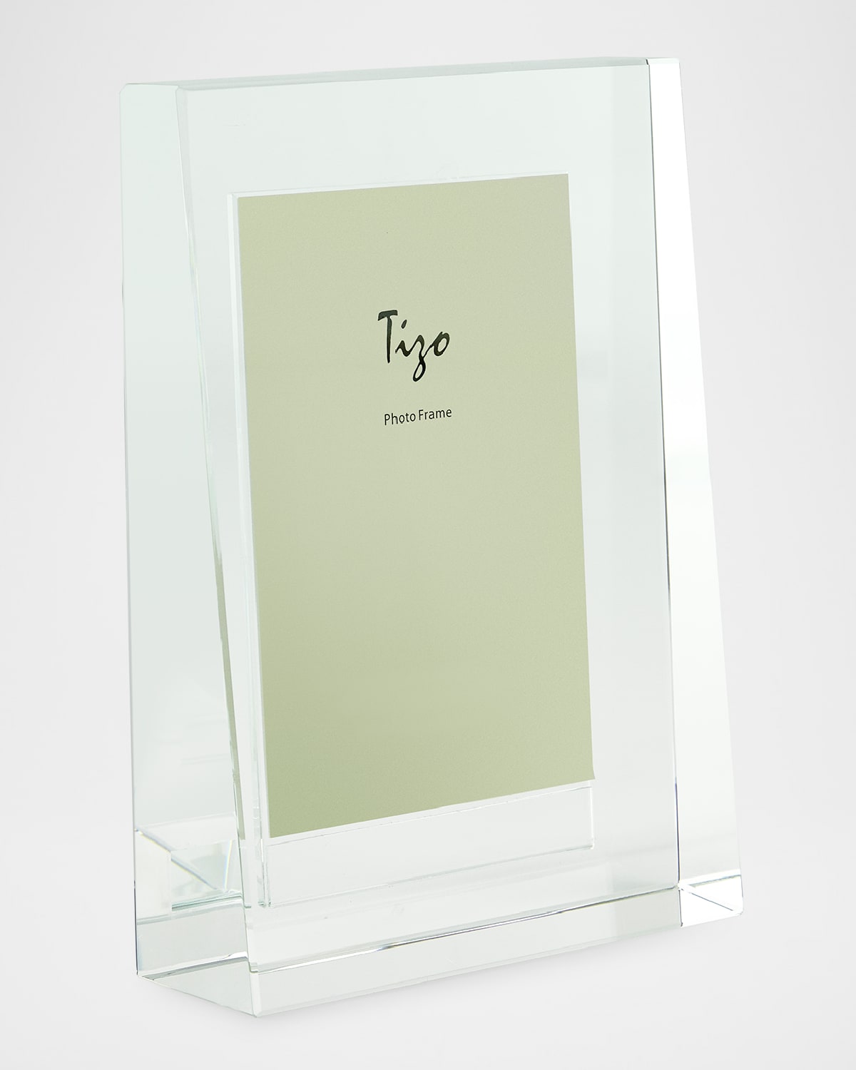 Tizo Crystal Pyramid Frame, 4" X 6" In Clear