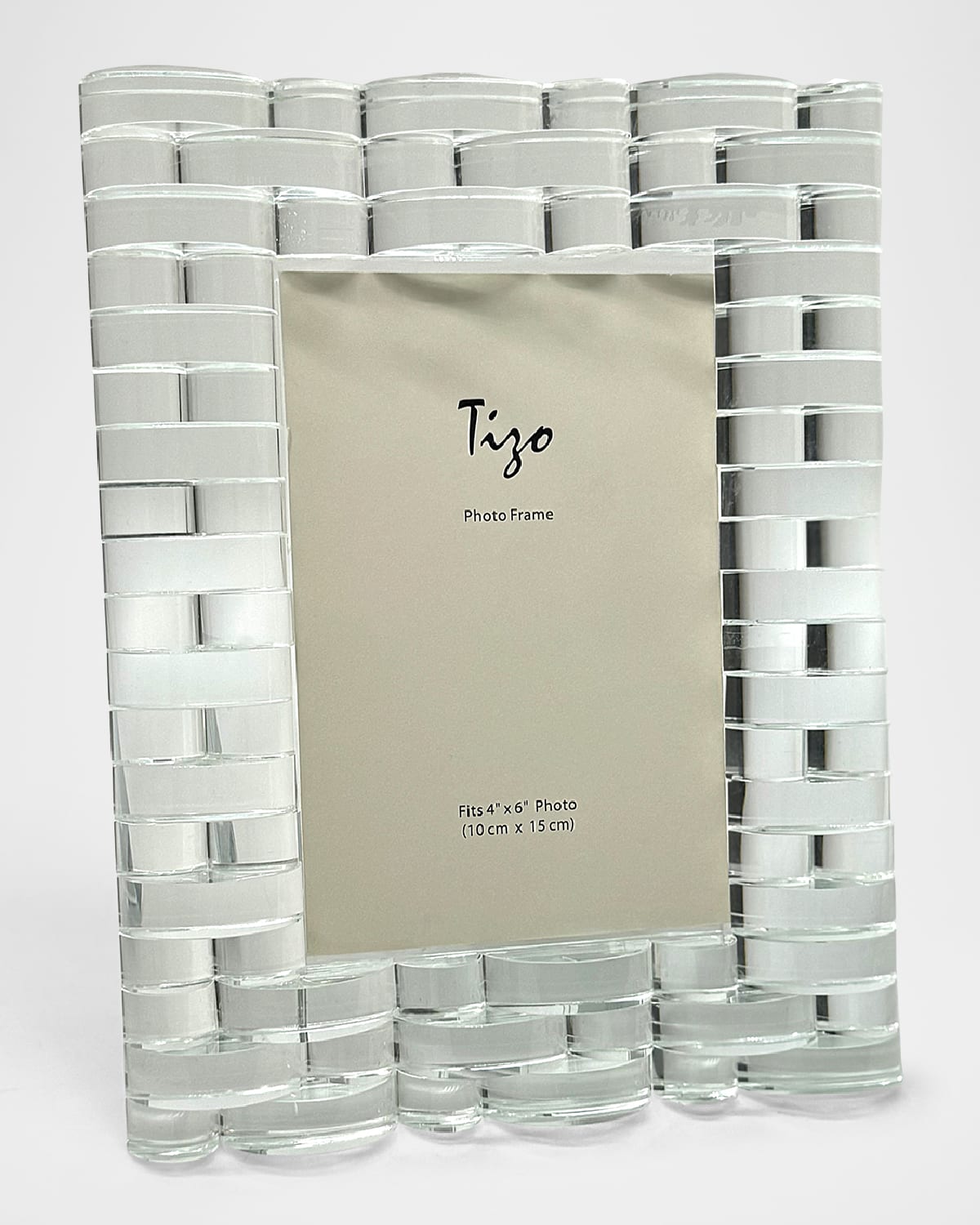 Tizo Crystal Arch Frames, 4" X 6" In Gray