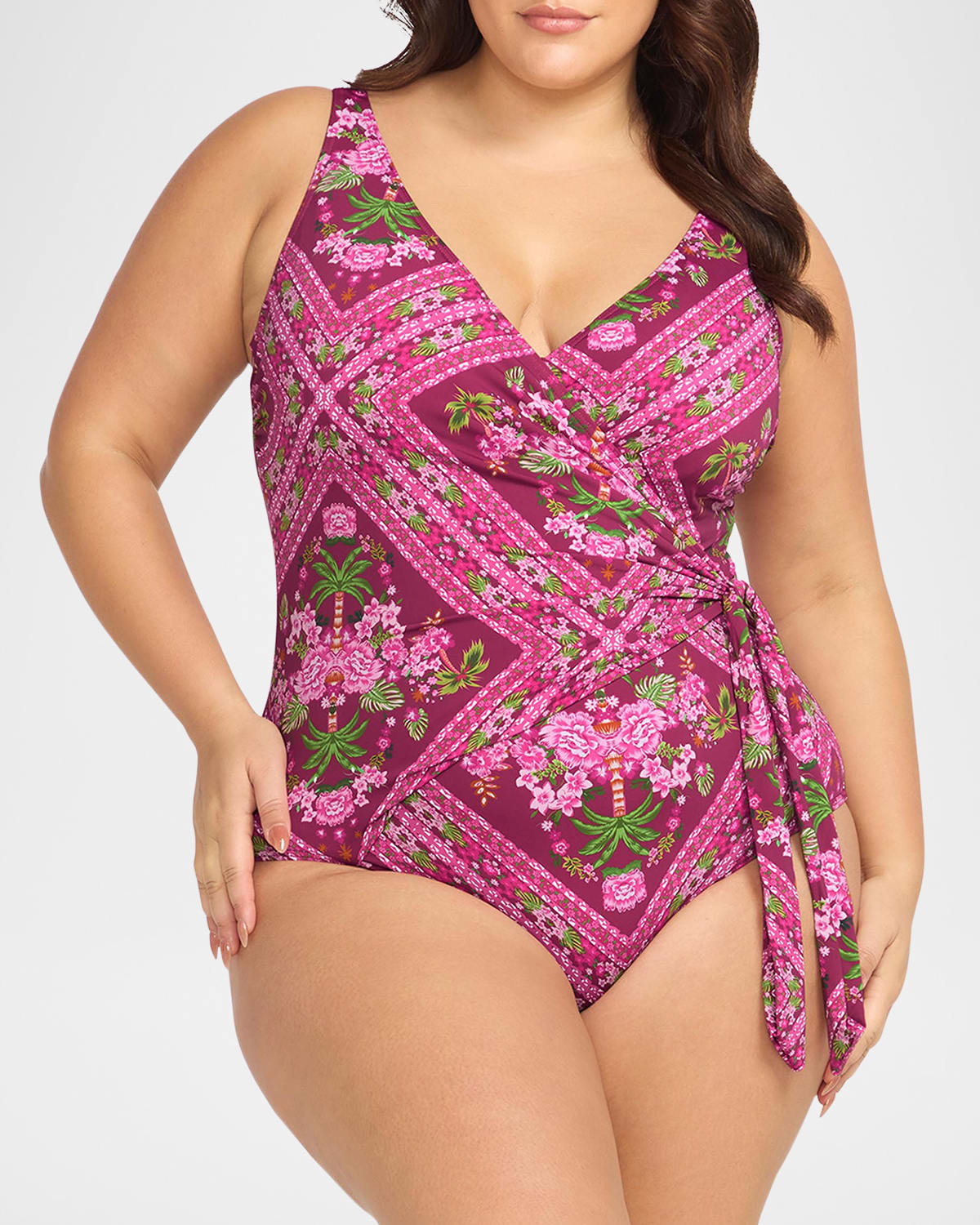 Shambala Hayes D/DD Underwire One-Piece Swimsuit