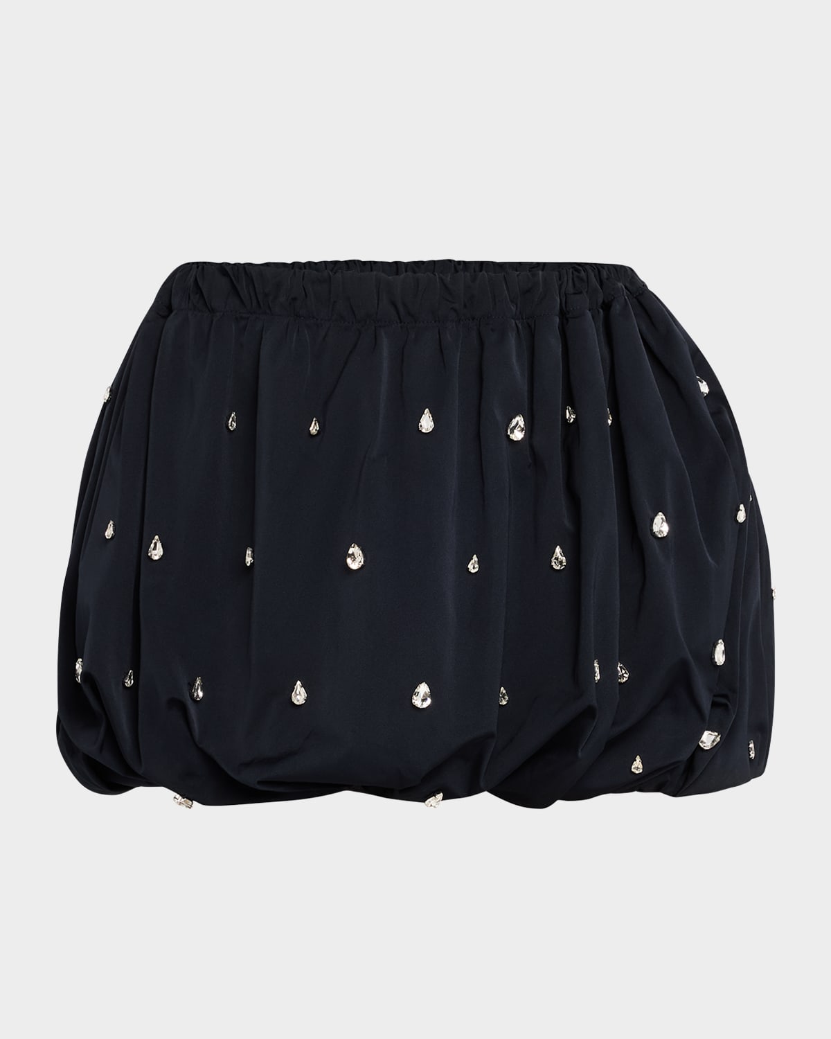 A.l.c Holly Embellished Bubble Mini Skirt In Navy