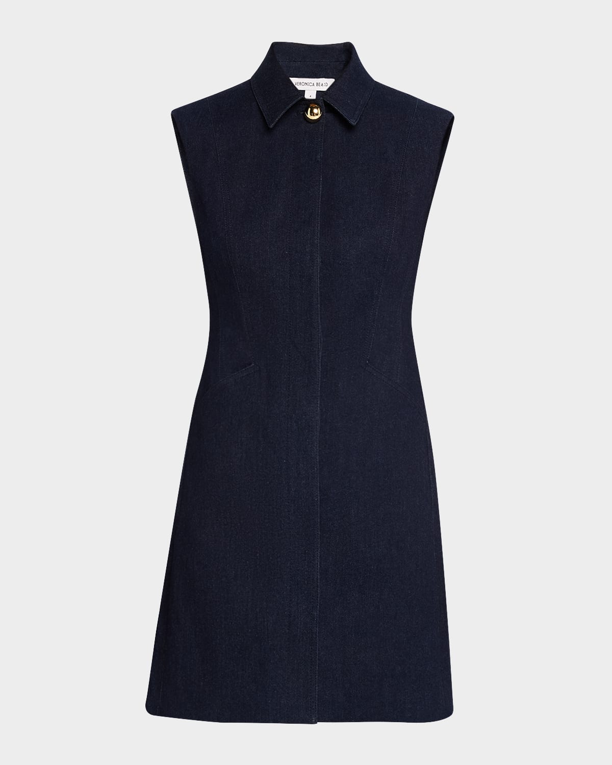 Serina Sleeveless Denim Mini Dress