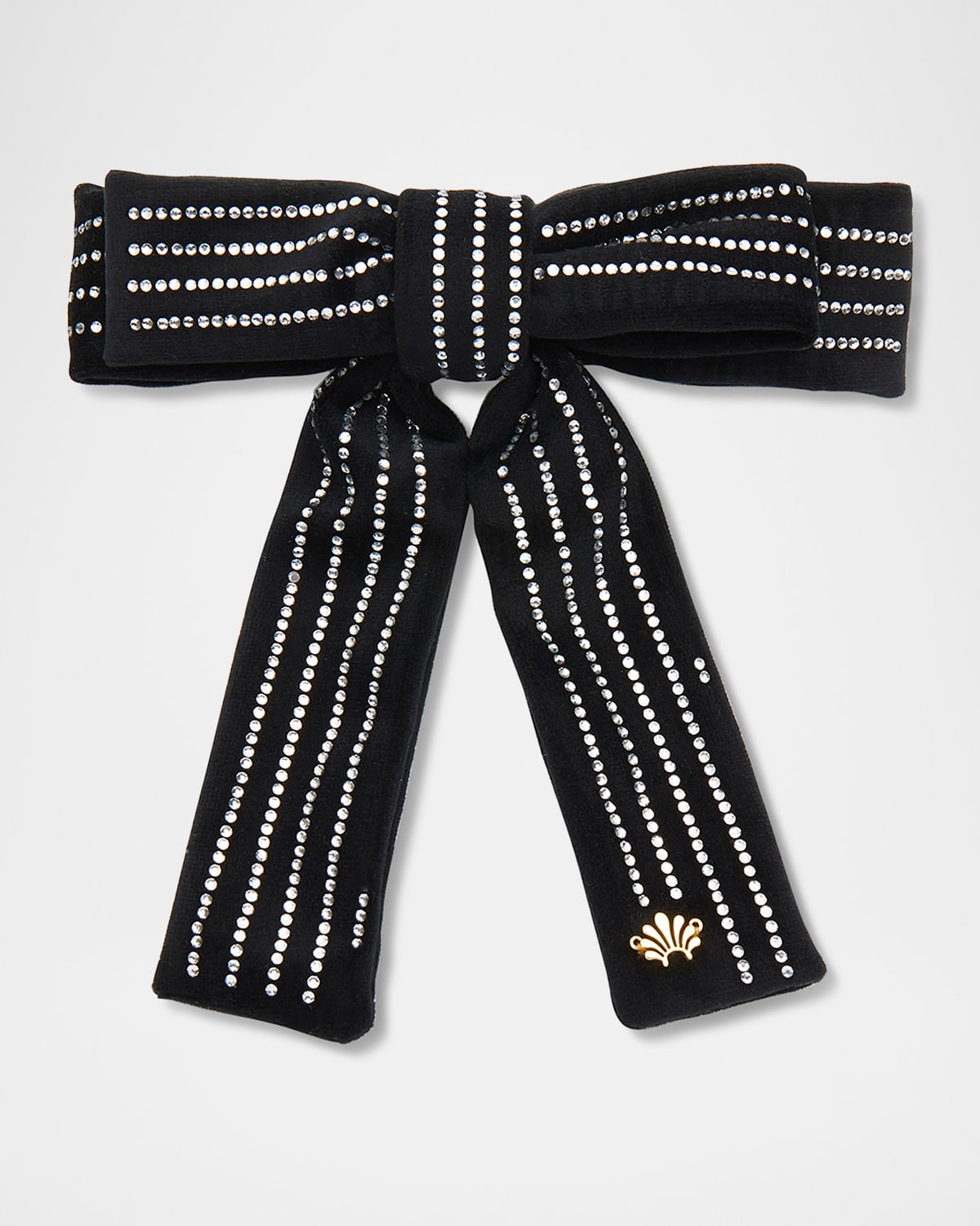 Pinestripe Crystal Antoinette Bow