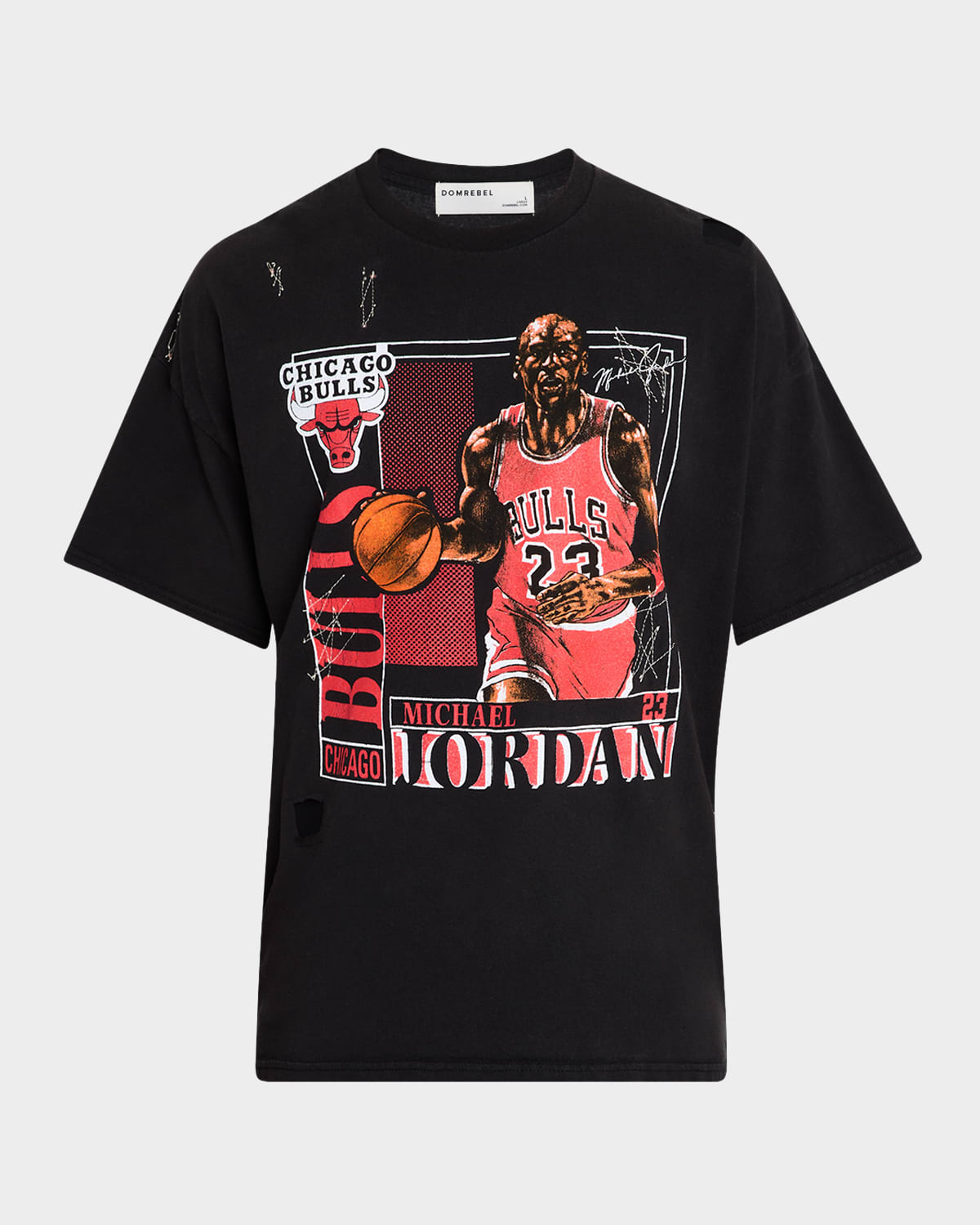 DOMREBEL MEN'S MICHAEL JORDAN GRAPHIC T-SHIRT 