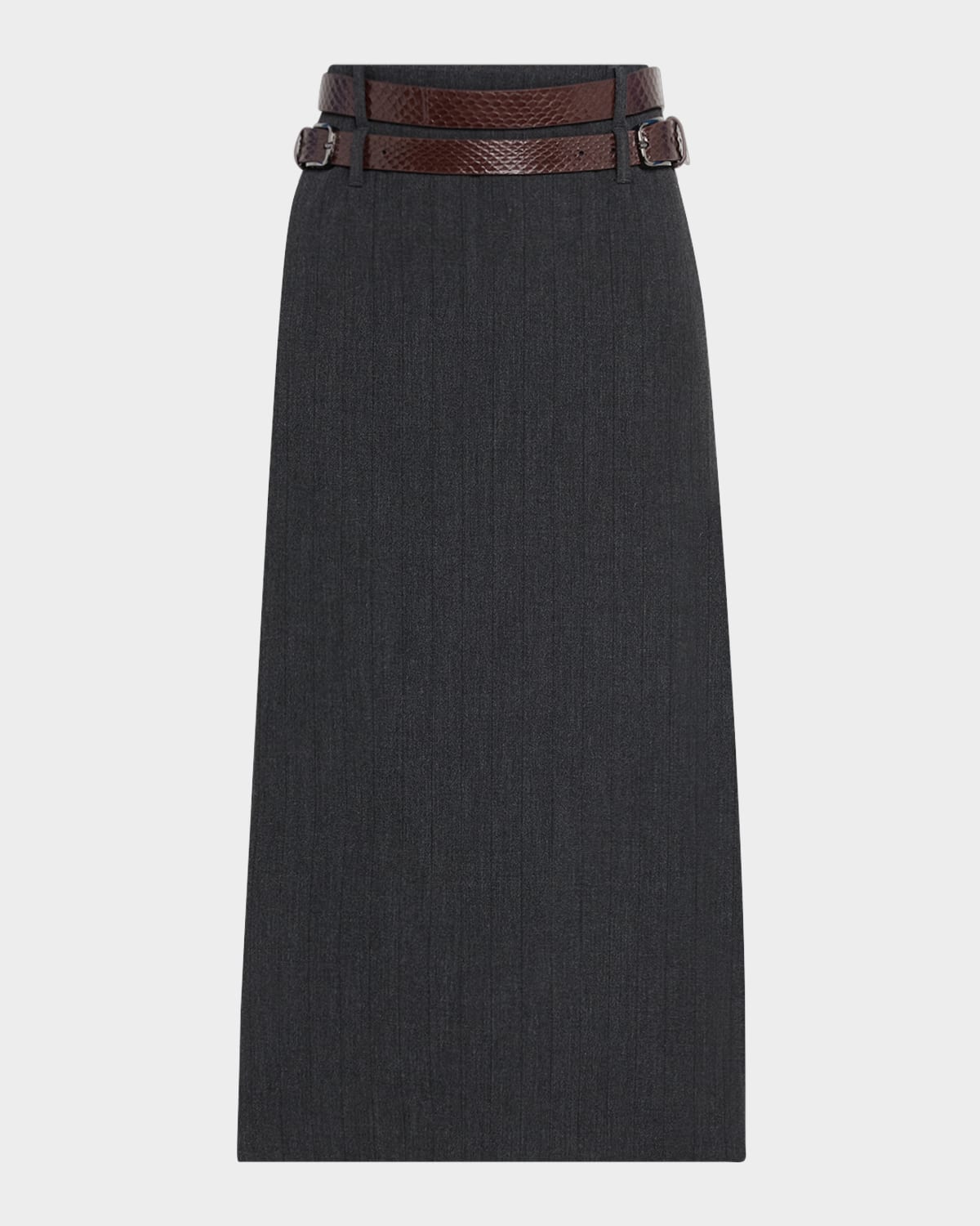 Double-Face Luxe Ponte Straight-Leg Pants
