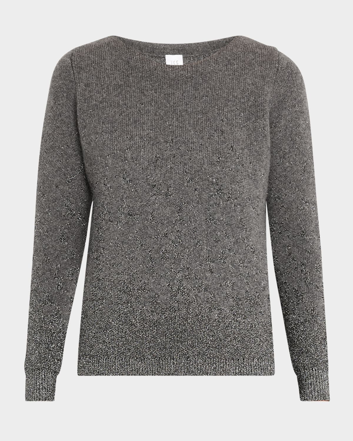 Cashmere Ombre Shimmer Sweater