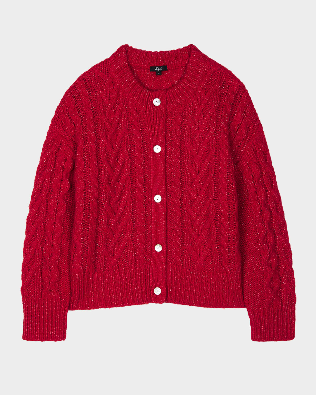 Amelie Cable-Knit Cardigan
