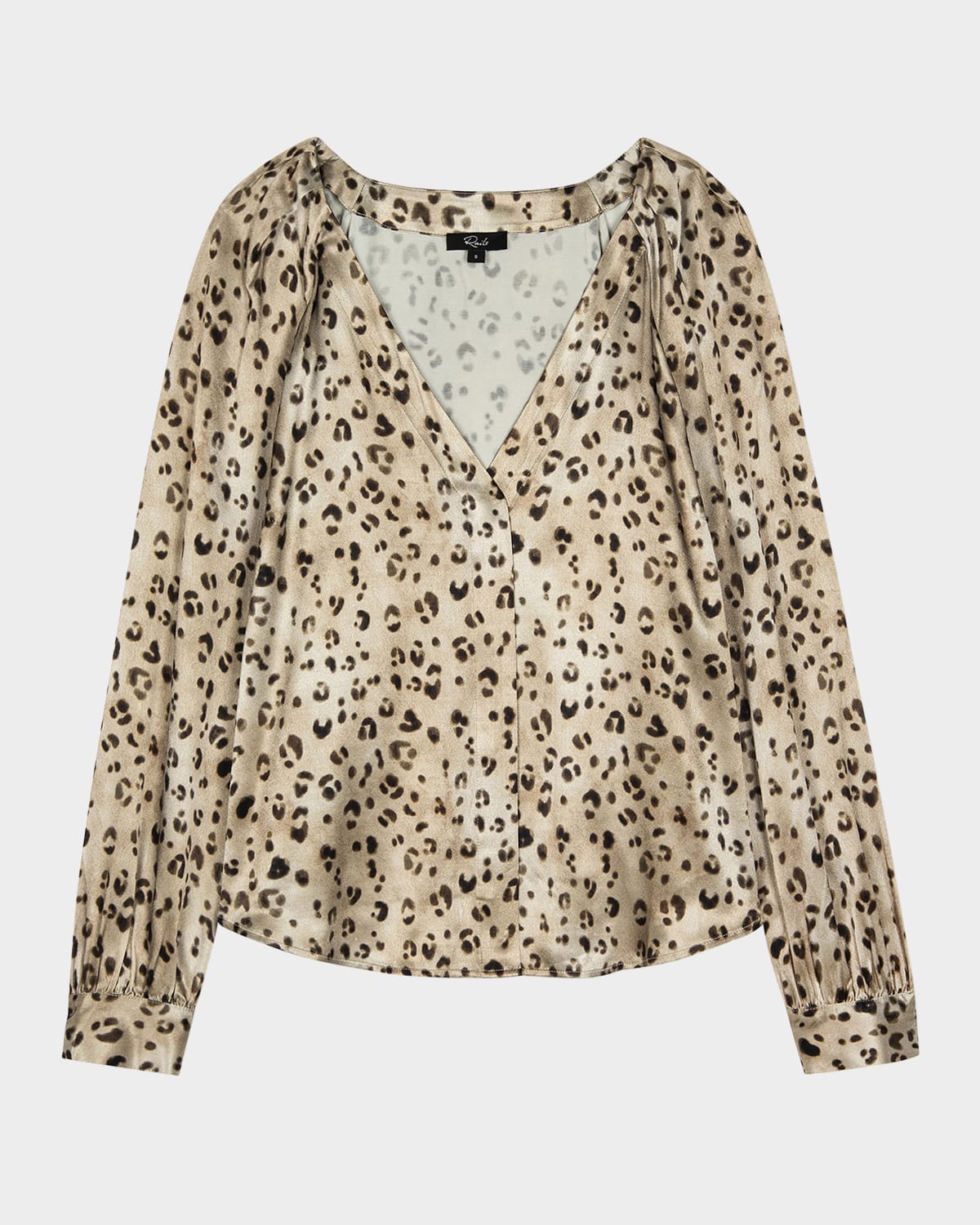RAILS SANDRA LEOPARD BLOUSE 