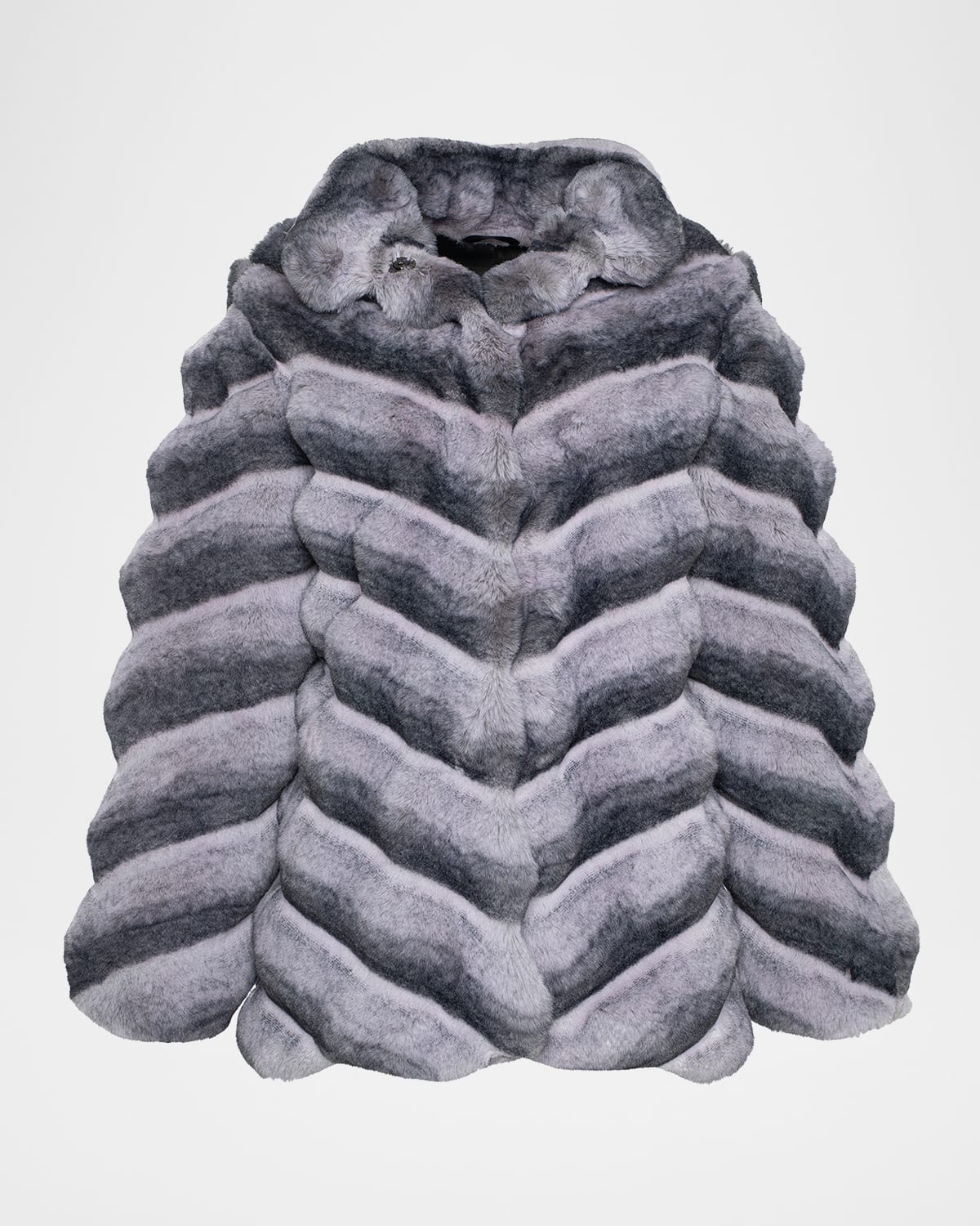 Chinchilla Faux Fur Jacket