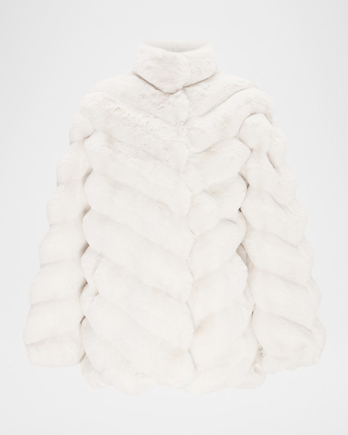 Chinchilla Faux Fur Jacket