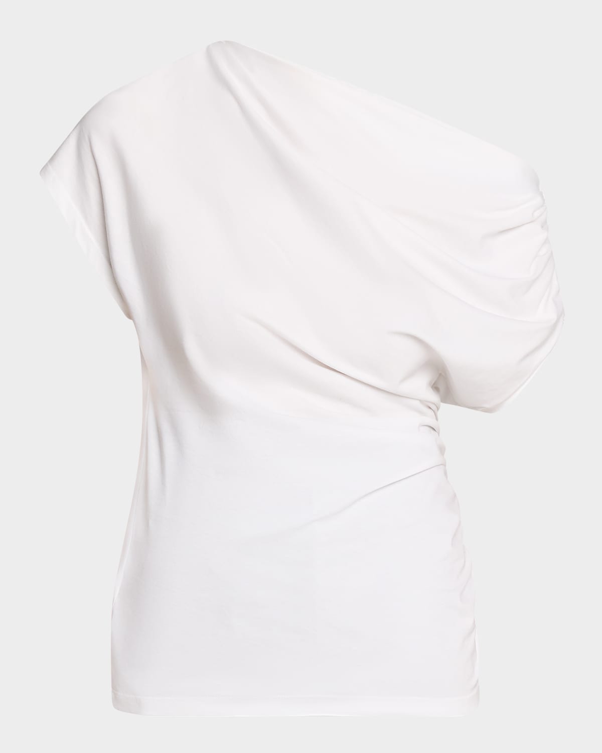 A.L.C ALICE DRAPED ONE-SHOULDER TEE