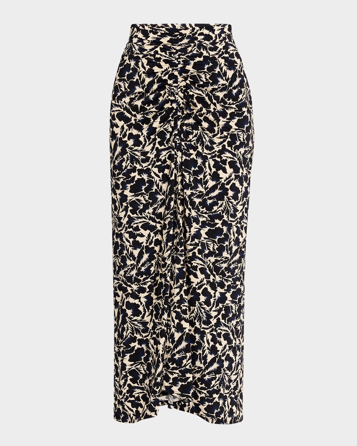 A.L.C AURELIE PRINTED MIDI SKIRT 