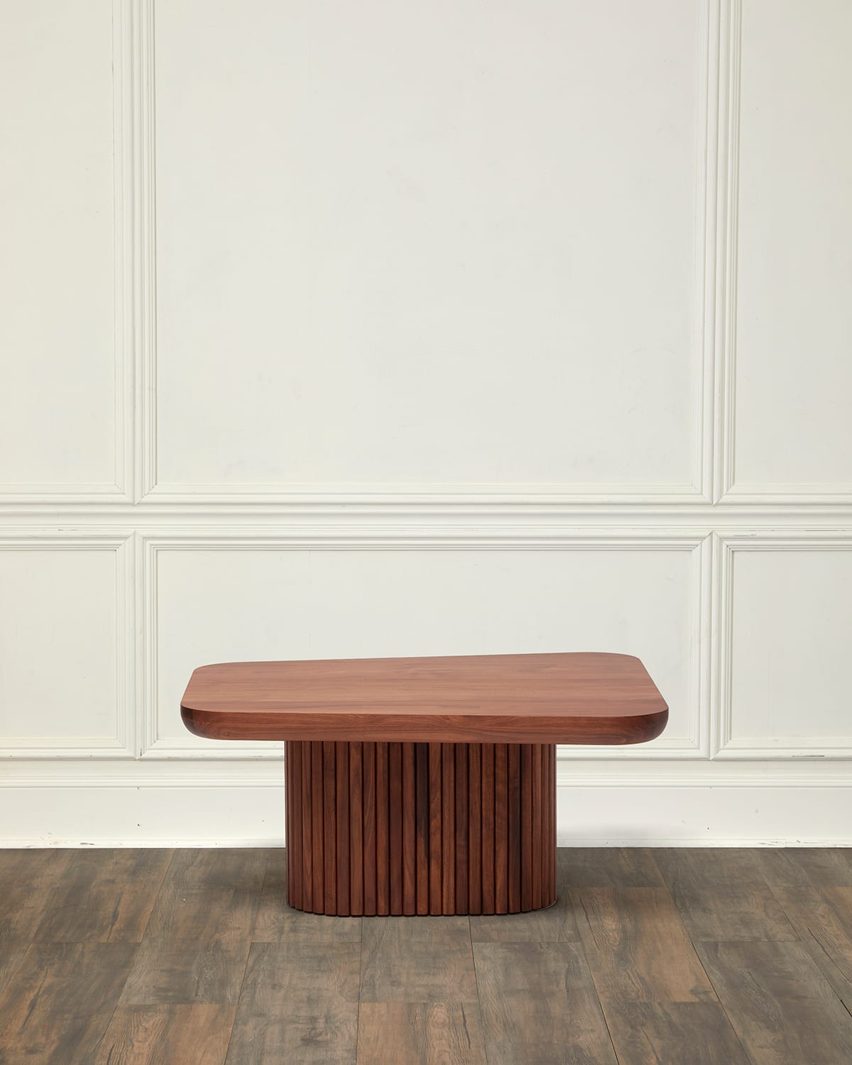 Interlude Home Carabelle Large Cocktail Table In Classic Walnut