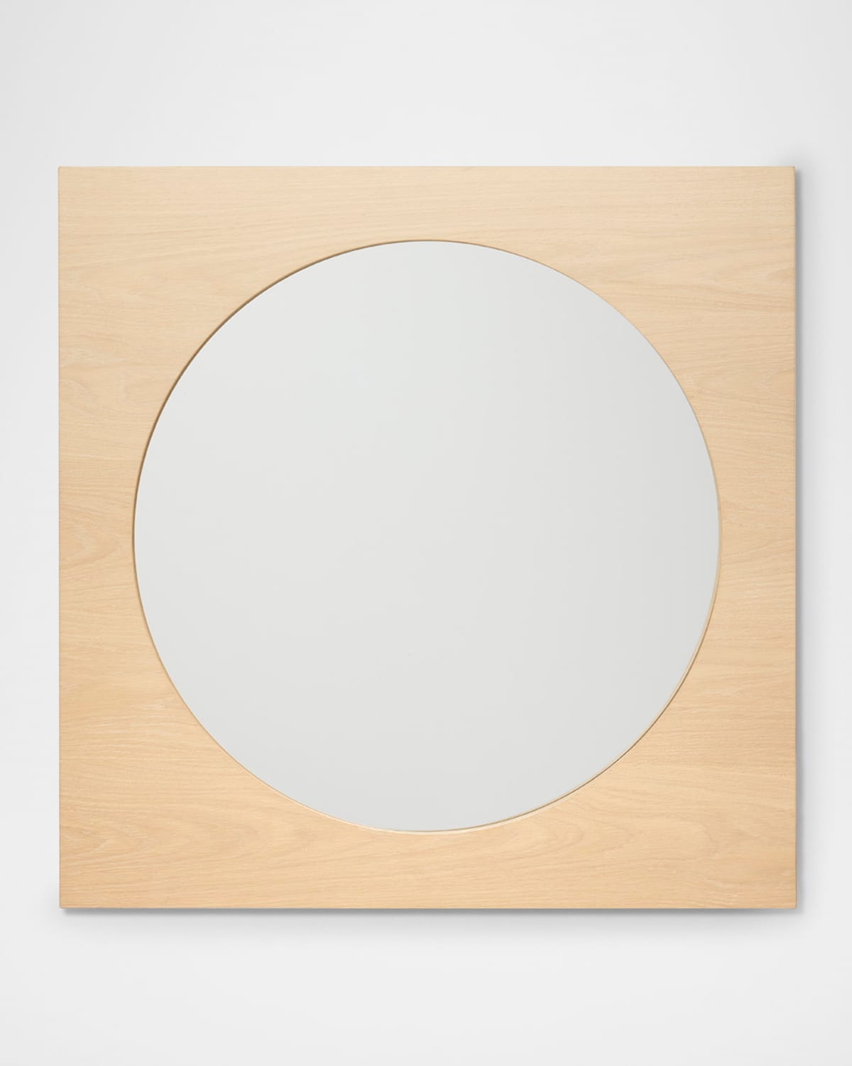 Interlude Home Mila 40" Square Wall Mirror In Saddle