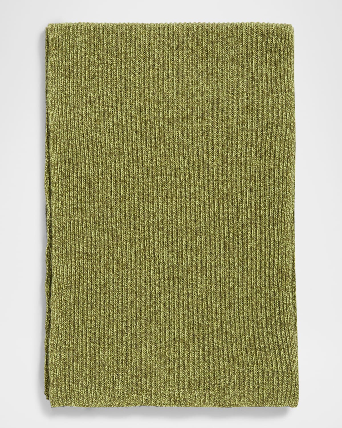 Tweed Ribbed Cashmere Scarf