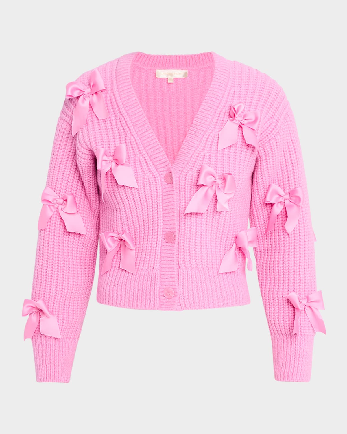 Ashtan Alpaca Bow-Embellished Cardigan