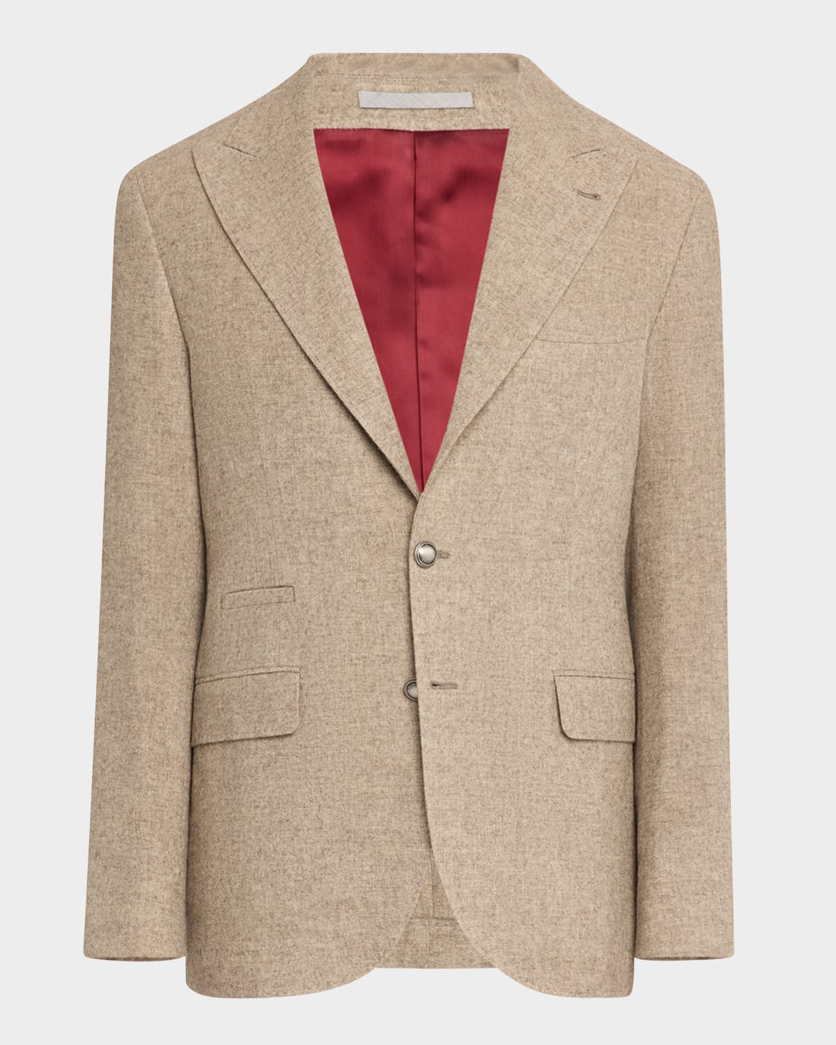 Men's Yak Wool Single-Breasted Sport Coat