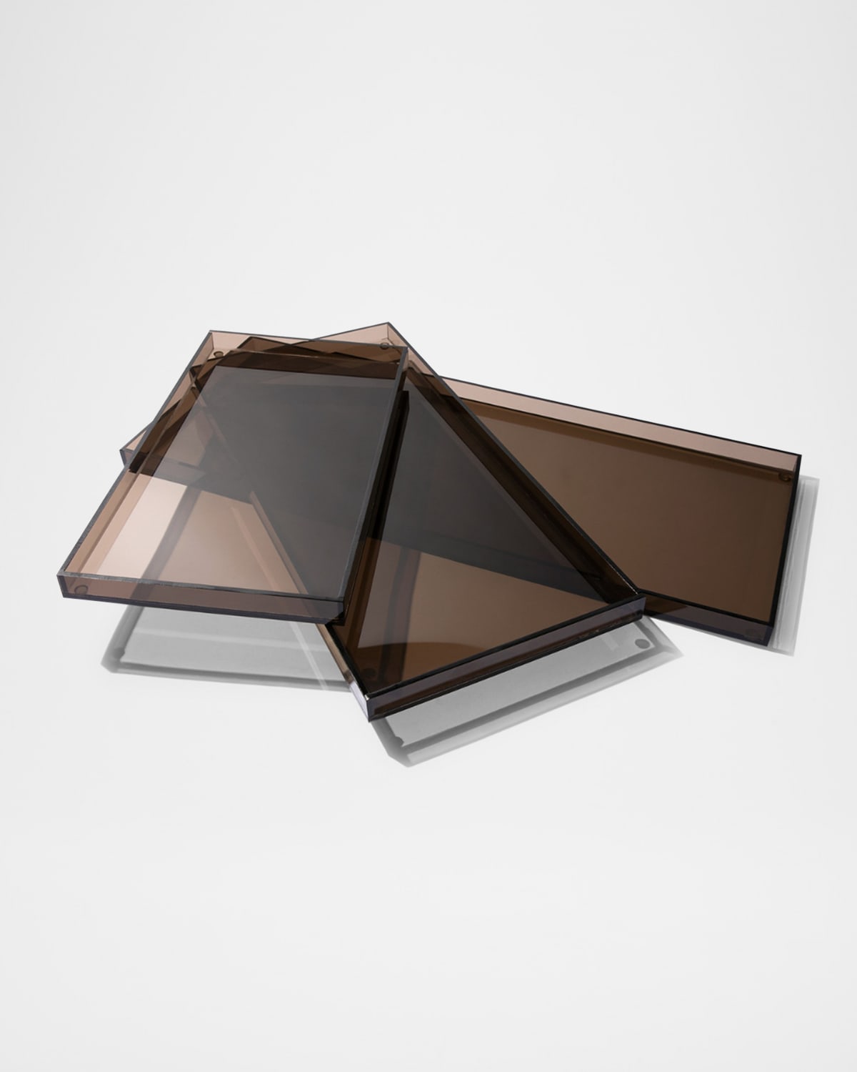 Hiddin Bronze Overflow Feeder Tray, Medium In Bronze