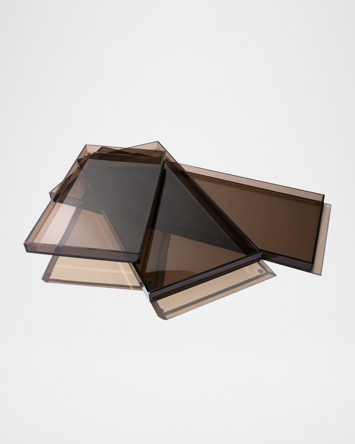 Hiddin Bronze Overflow Feeder Tray, Extra Large In Bronze