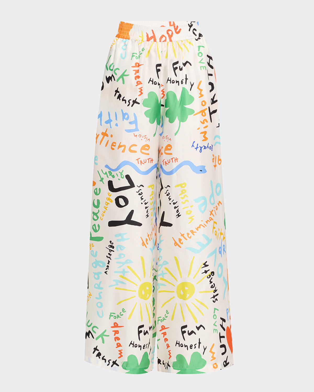 Kakanias Printed Fyori Silk Pants