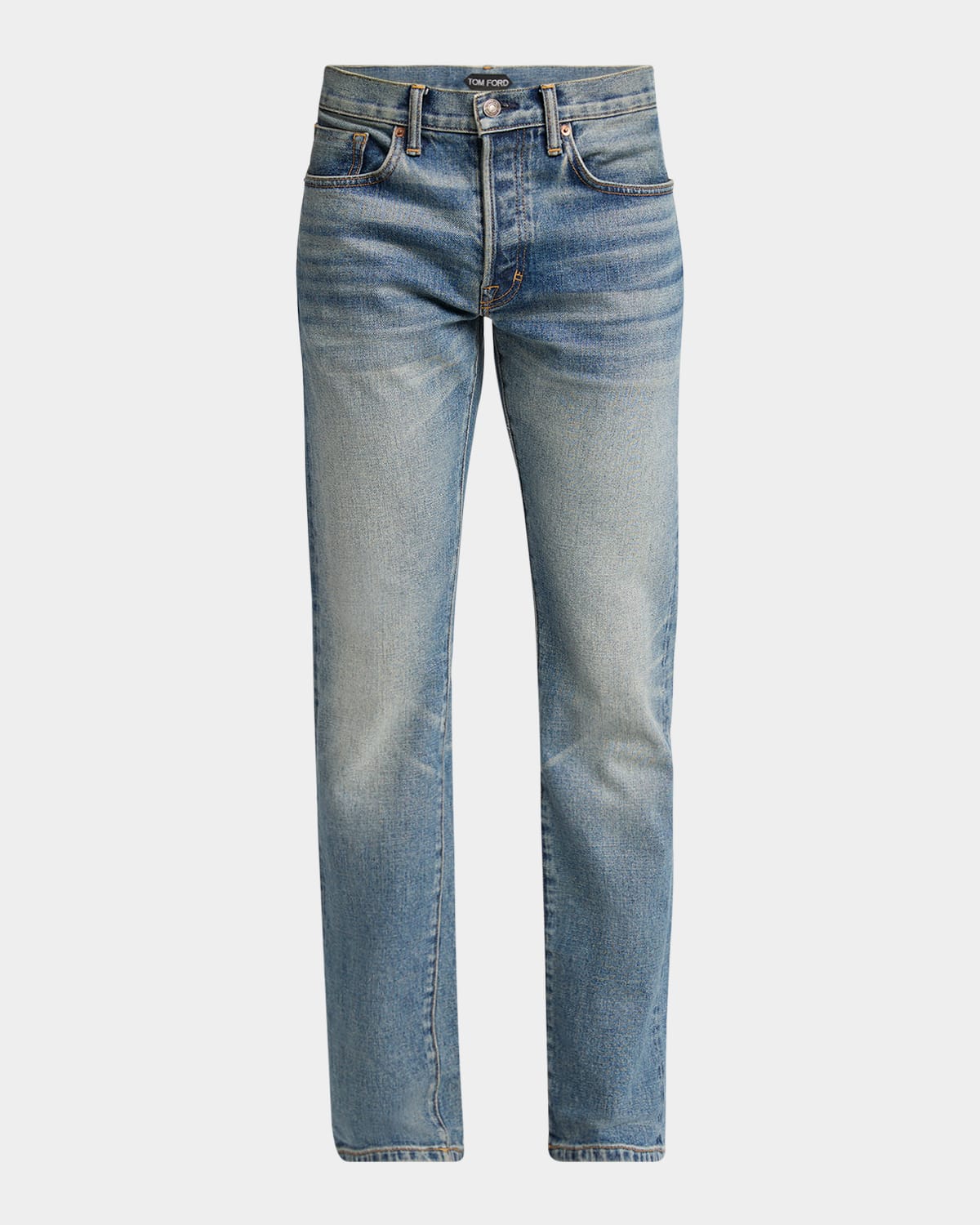 Tom Ford Authentic Slevedge Slim Fit Jeans In Denim