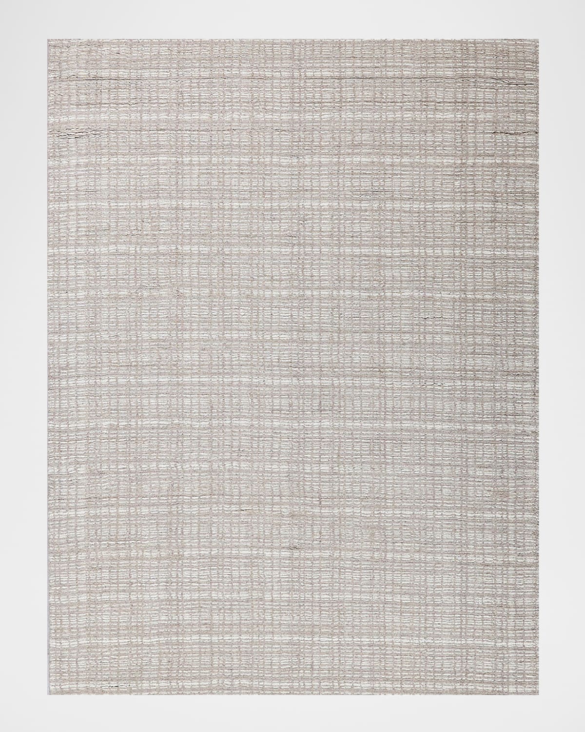 Exquisite Rugs Alpine Hand-loomed Beige & Ivory Rug, 9' X 12' In Light Beige, Ivory