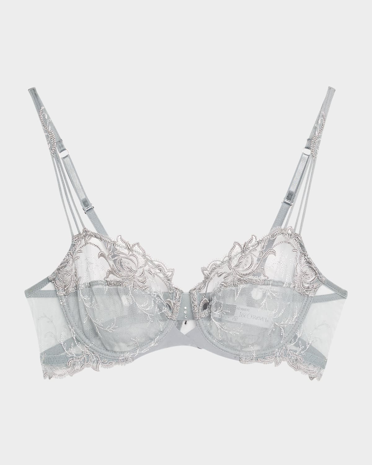 Source Beaute Embroidered Tulle Demi Bra