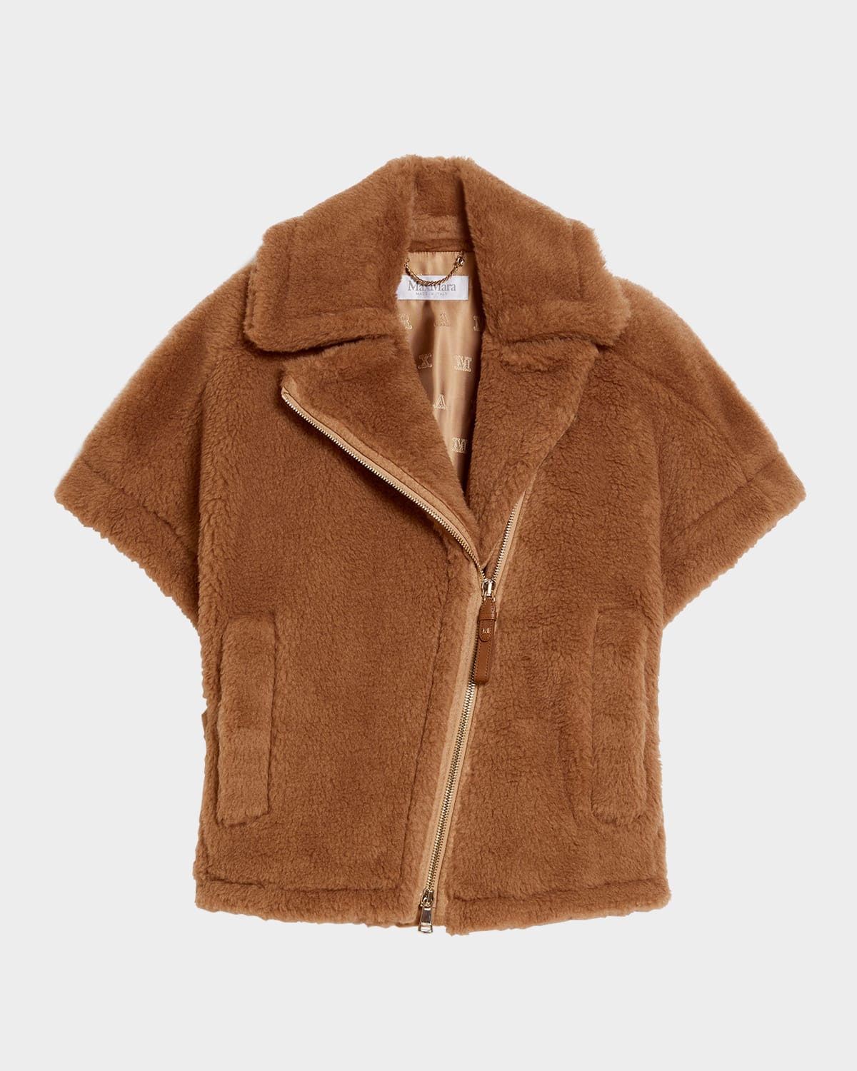 MAX MARA NEW MANTO WOOL-BLEND CAPE 
