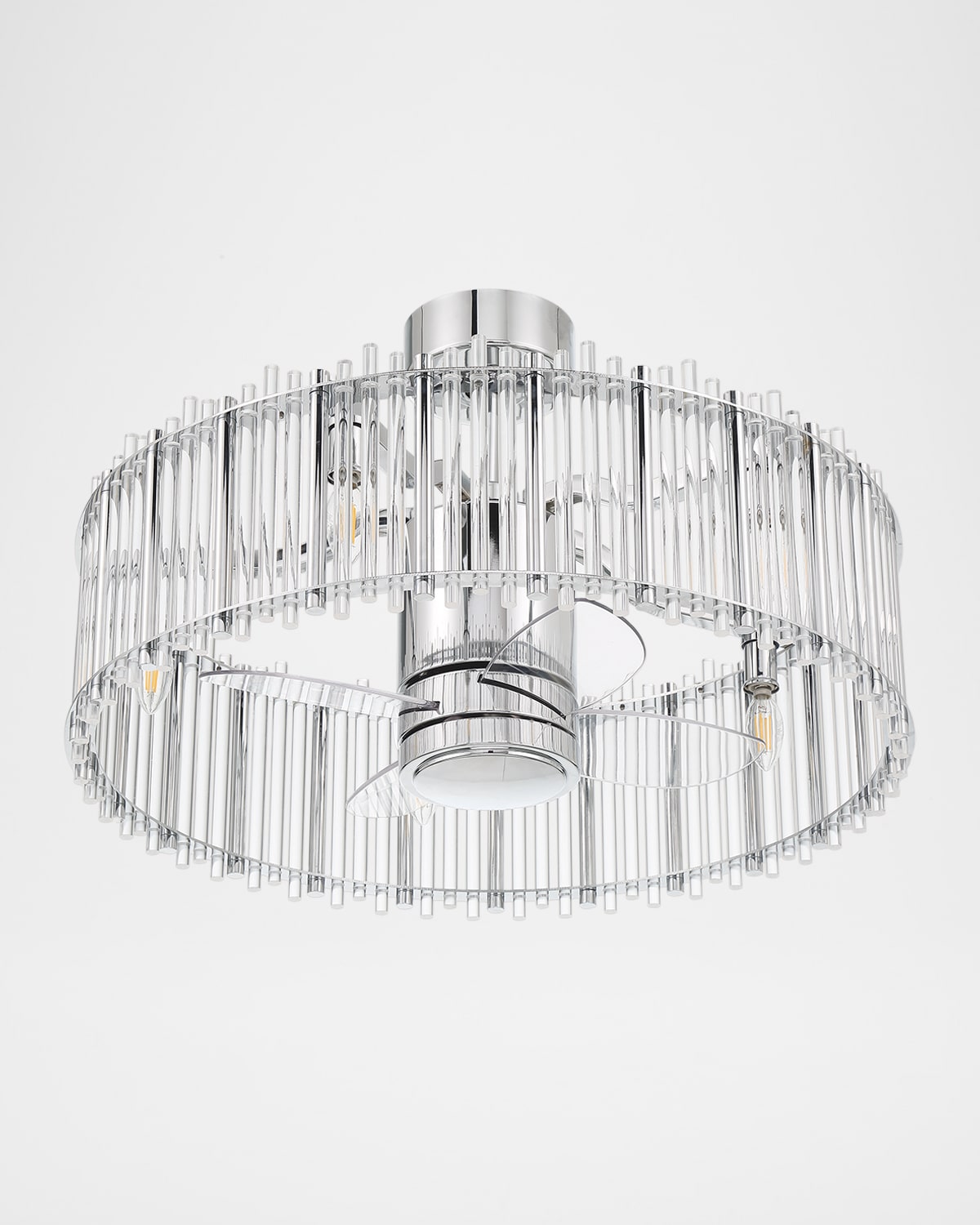 Ellington Reveal 31" Wi-fi Ceiling Fan With Led Light Kit In Chrome