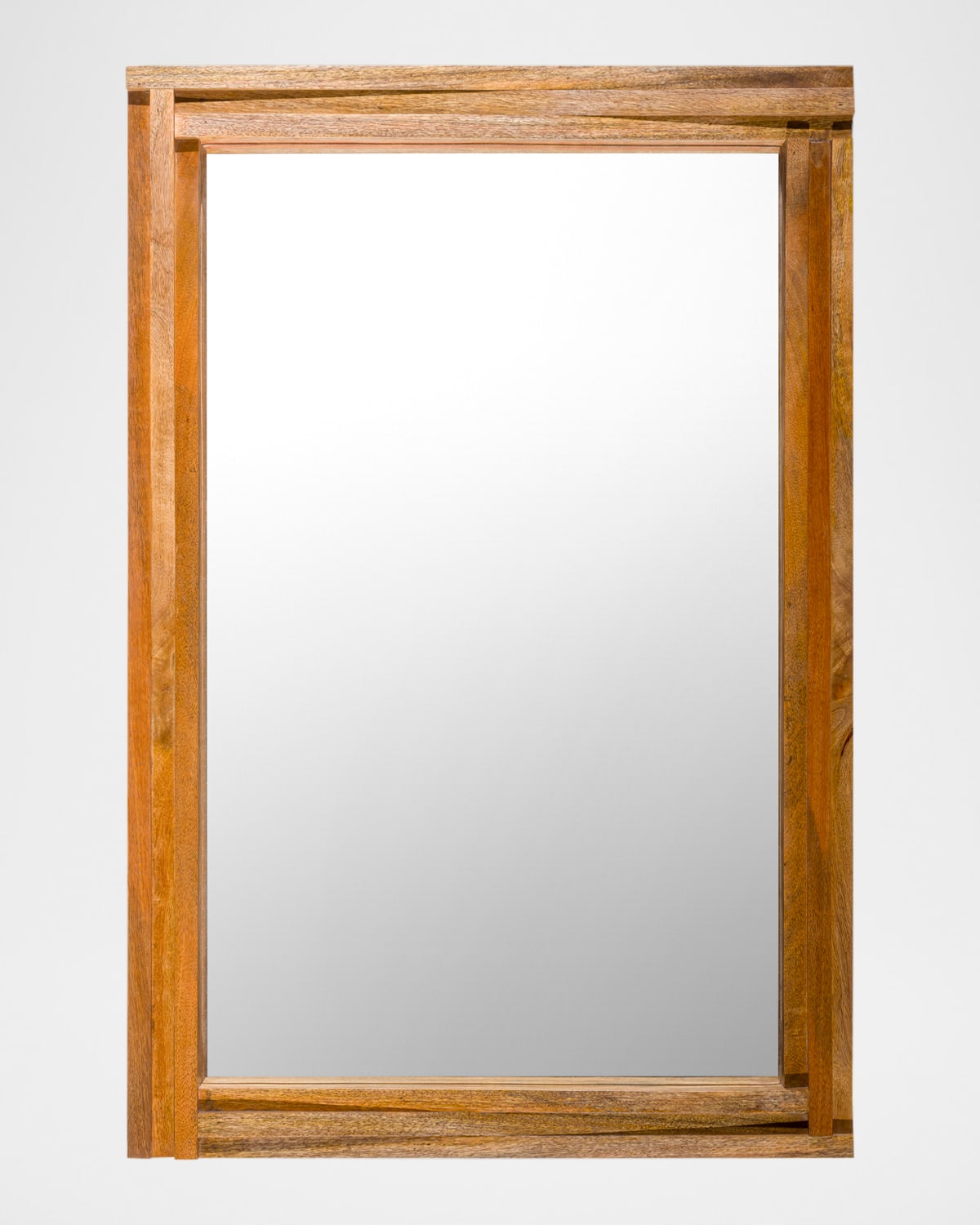 SURYA AUCKLAND BROWN MANGO WOOD FRAME MIRROR 